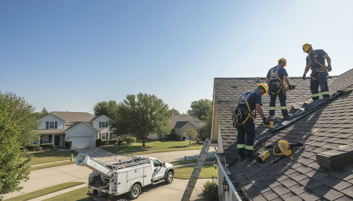 Emergency Roof Repair in Lindsay, TX near me